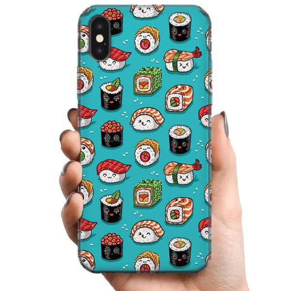 Apple iPhone X TPU Matkapuhelimen kuori Sushi