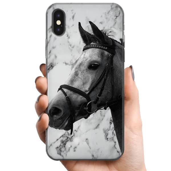 Apple iPhone X TPU Mobildeksel Hest