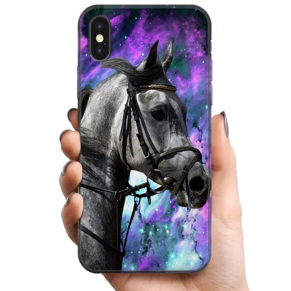 Apple iPhone X TPU Mobildeksel Hest