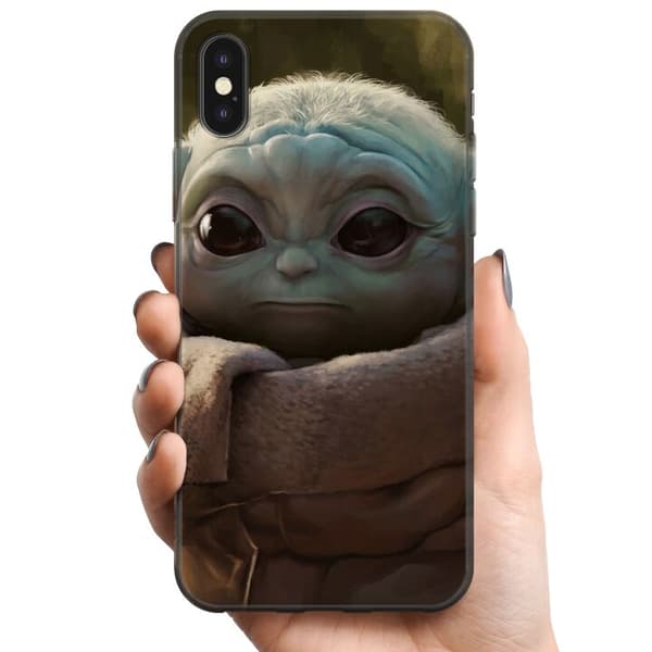 Apple iPhone X TPU Matkapuhelimen kuori Baby Yoda
