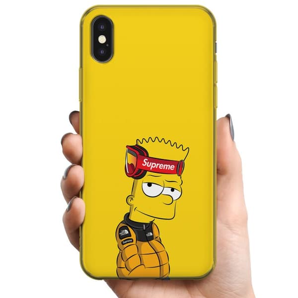 Apple iPhone X TPU Mobildeksel Bart
