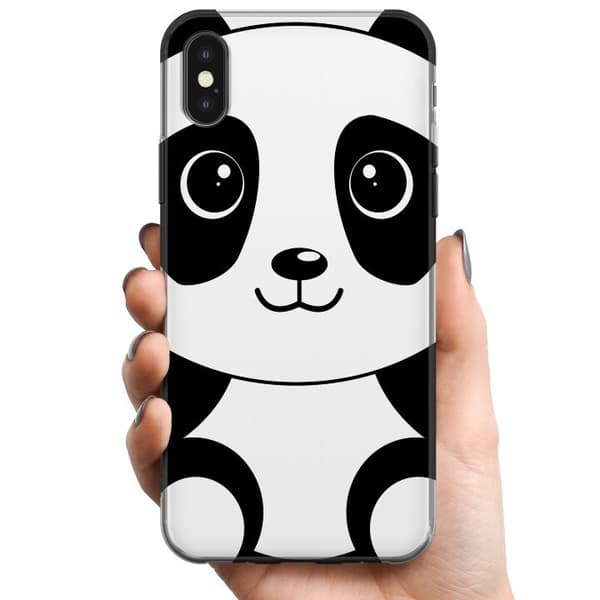 Apple iPhone X TPU Matkapuhelimen kuori Panda