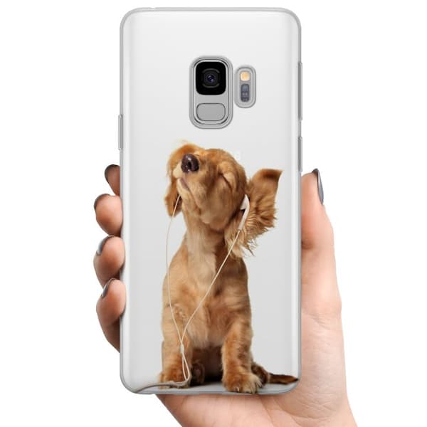 Samsung Galaxy S9 TPU Mobildeksel Hund