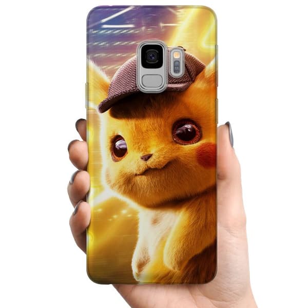Samsung Galaxy S9 TPU Mobildeksel Detektiv Pikachu