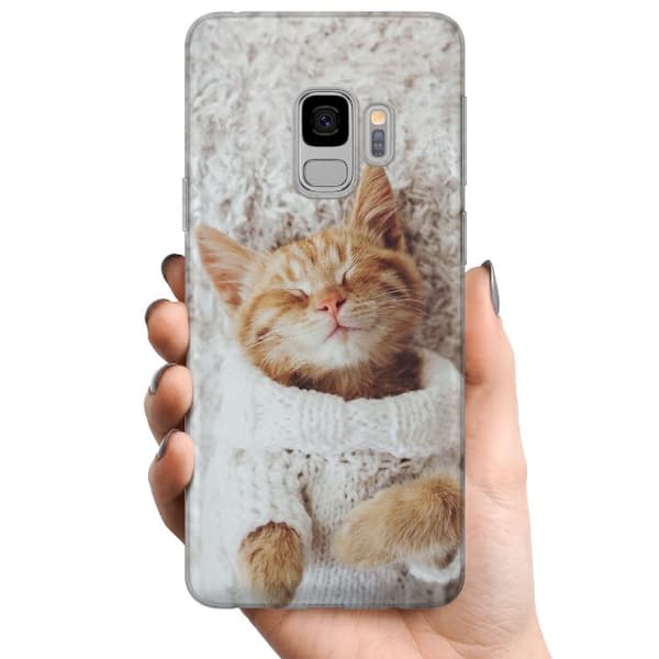 Samsung Galaxy S9 TPU Mobilcover Kat