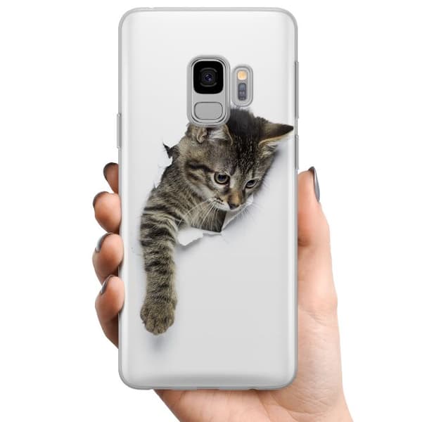 Samsung Galaxy S9 TPU Mobilcover Kat