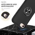 Miniatyrbild 3 av 7: iPhone SE/8/7/6/6S Hybrid skal med Finger Ring - Svart