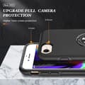 Miniatyrbild 5 av 7: iPhone SE/8/7/6/6S Hybrid skal med Finger Ring - Svart