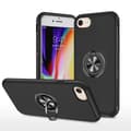 Miniatyrbild 1 av 7: iPhone SE/8/7/6/6S Hybrid skal med Finger Ring - Svart