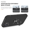 Miniatyrbild 5 av 7: iPhone 12 Hybrid skal med Finger Ring - Svart