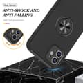Miniatyrbilde 6 av 7: iPhone 12 Mini Hybrid Deksel Med Fingerring - Svart