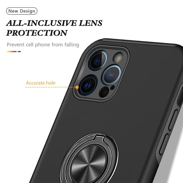iPhone 12 Pro Max Fingerring Kickstand Hybrid Taske