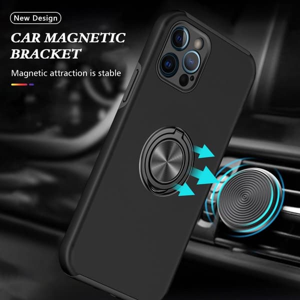 iPhone 12 Pro Max Fingerring Kickstand Hybrid Taske