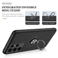 Miniatyrbild 7 av 7: Samsung Galaxy S21 Ultra Hybrid skal med Finger Ring - Svart