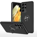 Miniatyrbild 1 av 7: Samsung Galaxy S21 Ultra Hybrid skal med Finger Ring - Svart