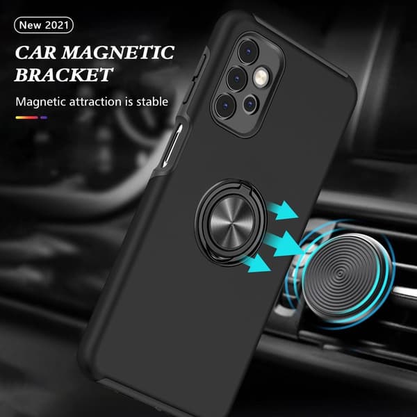 Samsung Galaxy A32 5G Fingerring Kickstand Hybrid Taske