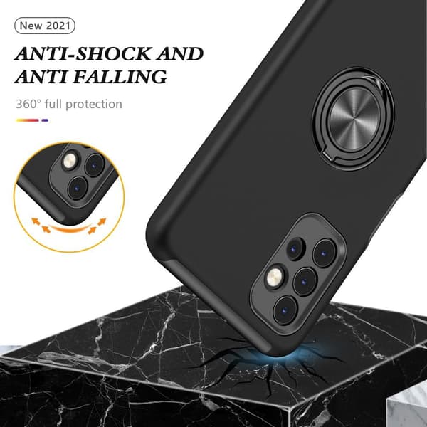 Samsung Galaxy A32 5G Fingerring Kickstand Hybrid Taske
