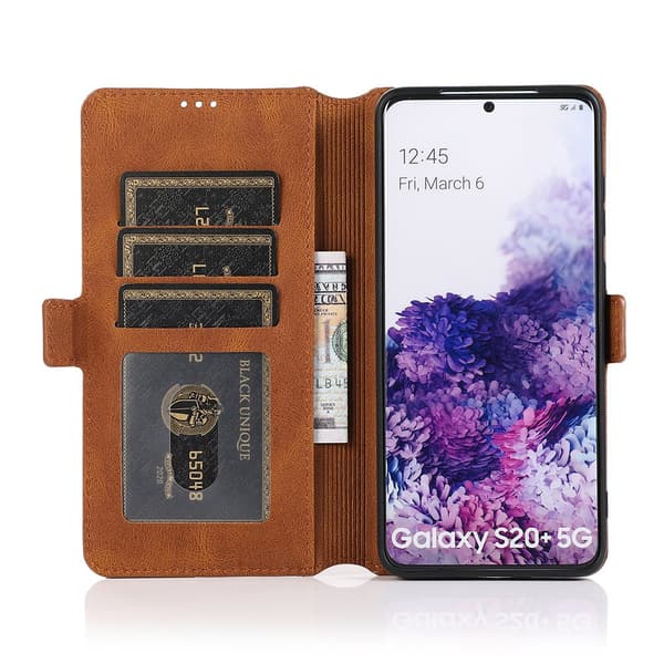 Smidigt Stilsäkert Plånboksfodral - Samsung Galaxy S20 FE