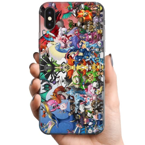 Apple iPhone XS Max TPU Mobildeksel Pokemon