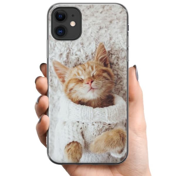Apple iPhone 11 TPU Mobildeksel Katt