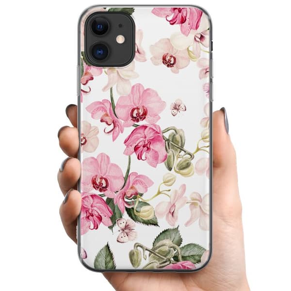 Apple iPhone 11 TPU Mobildeksel Blomster