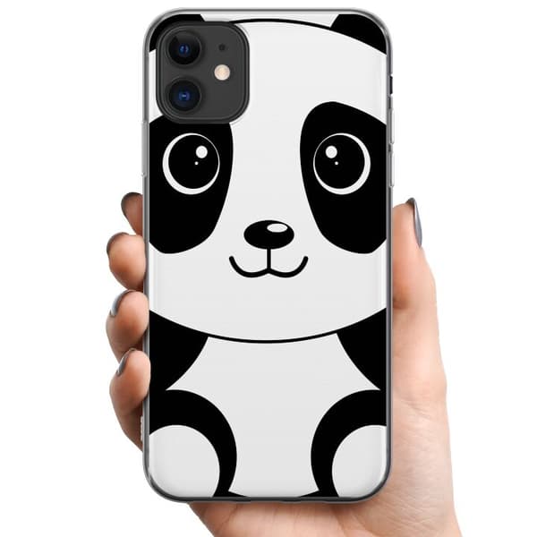 Apple iPhone 11 TPU Mobildeksel Panda