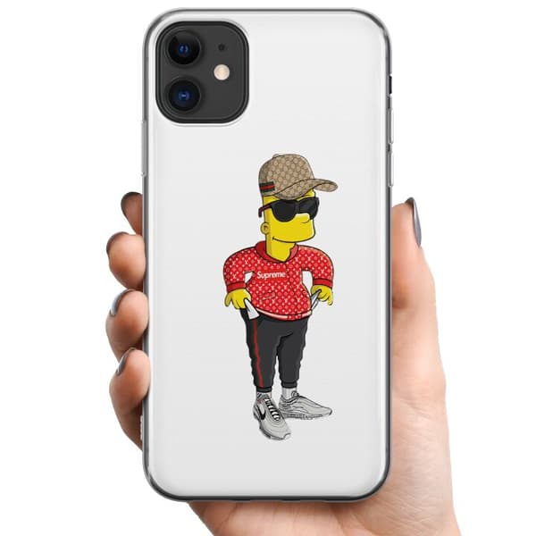 Apple iPhone 11 TPU Mobildeksel Bart Simpsons SUP