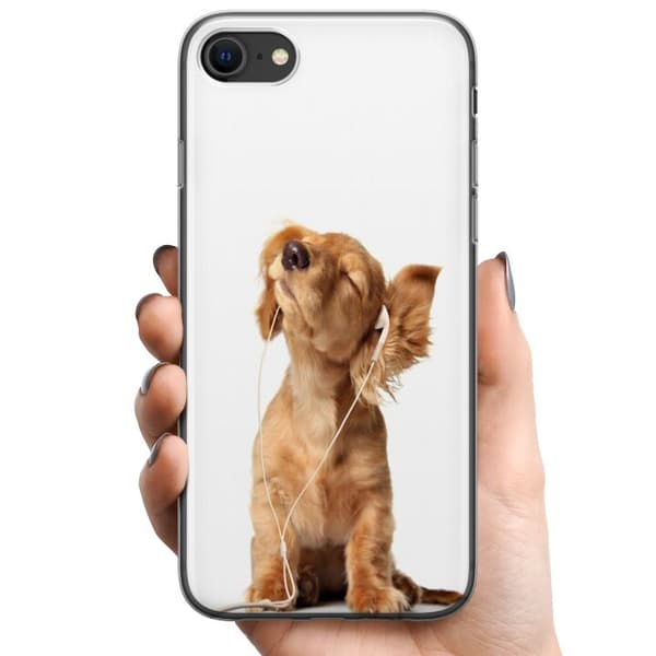 Apple iPhone 8 TPU Mobilcover Hund