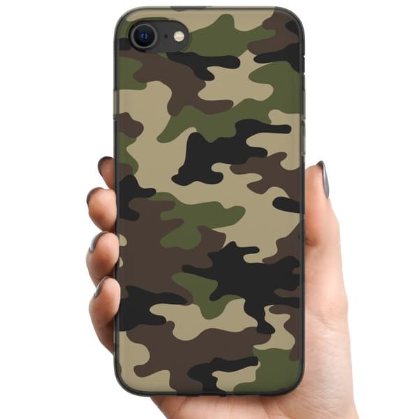 Apple iPhone 8 TPU Matkapuhelimen kuori Metsä camo