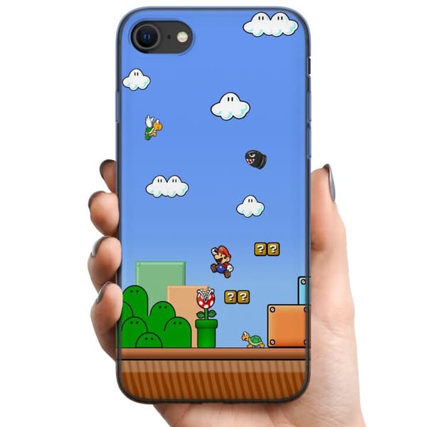 Apple iPhone 8 TPU Mobilcover Mario