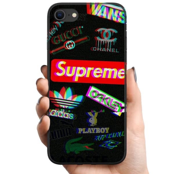 Apple iPhone 8 TPU Mobildeksel 3D