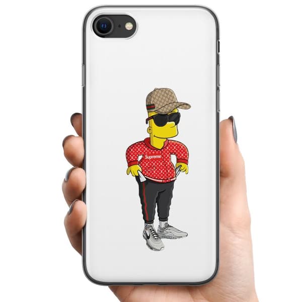 Apple iPhone 8 TPU Mobilcover Bart Simpsons SUP