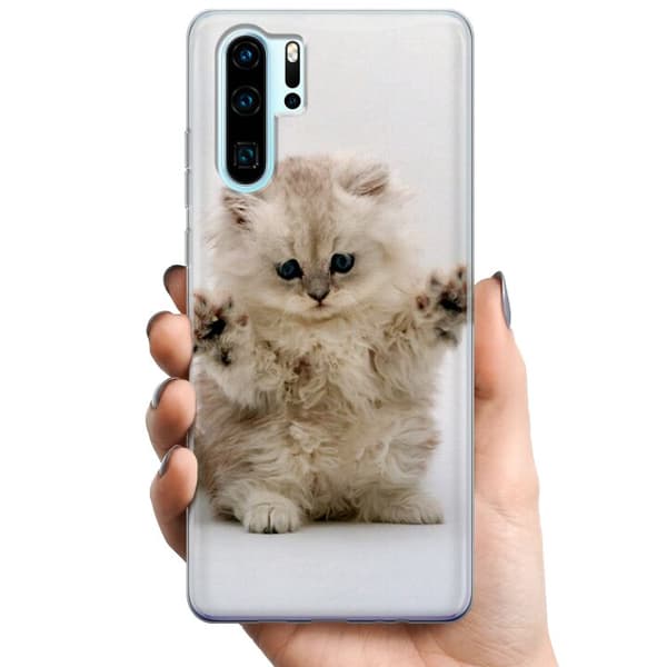 Huawei P30 Pro TPU Mobilcover Kat