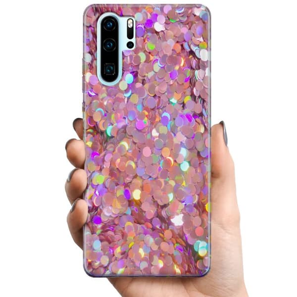 Huawei P30 Pro TPU Mobilcover Glimmer
