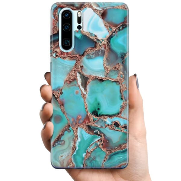 Huawei P30 Pro TPU Mobilcover Santorini