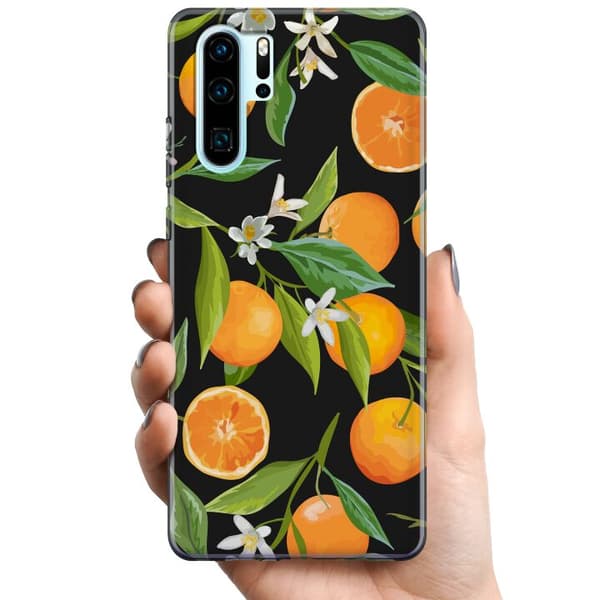 Huawei P30 Pro TPU Matkapuhelimen kuori Appelsiinimehu