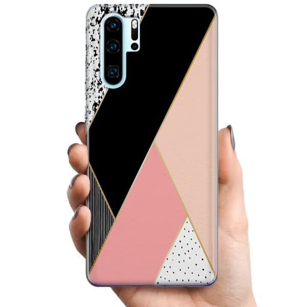 Huawei P30 Pro TPU Mobildeksel Mønster