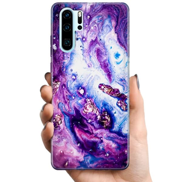 Huawei P30 Pro TPU Mobilcover Lilac