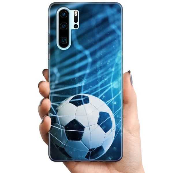 Huawei P30 Pro TPU Mobilcover Fodbold