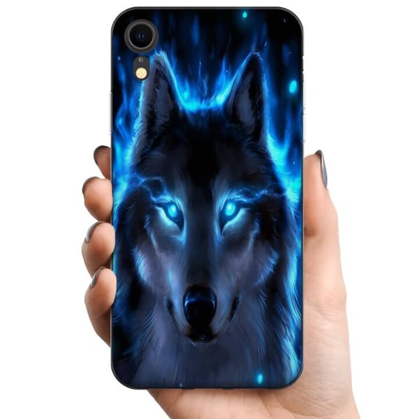 Apple iPhone XR TPU Mobilskal Wolf