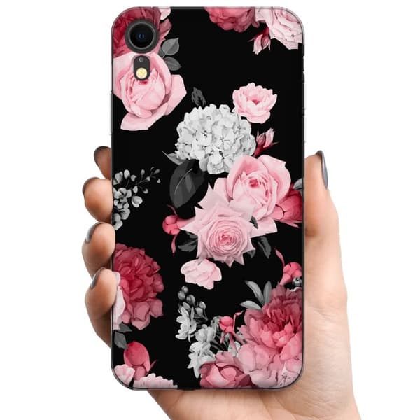 Apple iPhone XR TPU Matkapuhelimen kuori Kukkaista kukintaa