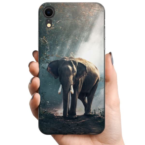 Apple iPhone XR TPU Mobildeksel Elefant