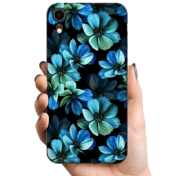 Apple iPhone XR TPU Mobilskal Blommor