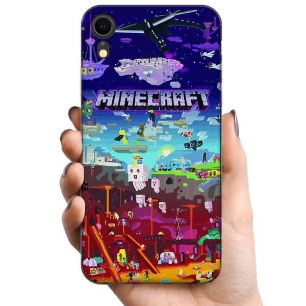 Apple iPhone XR TPU Mobildeksel MineCraft