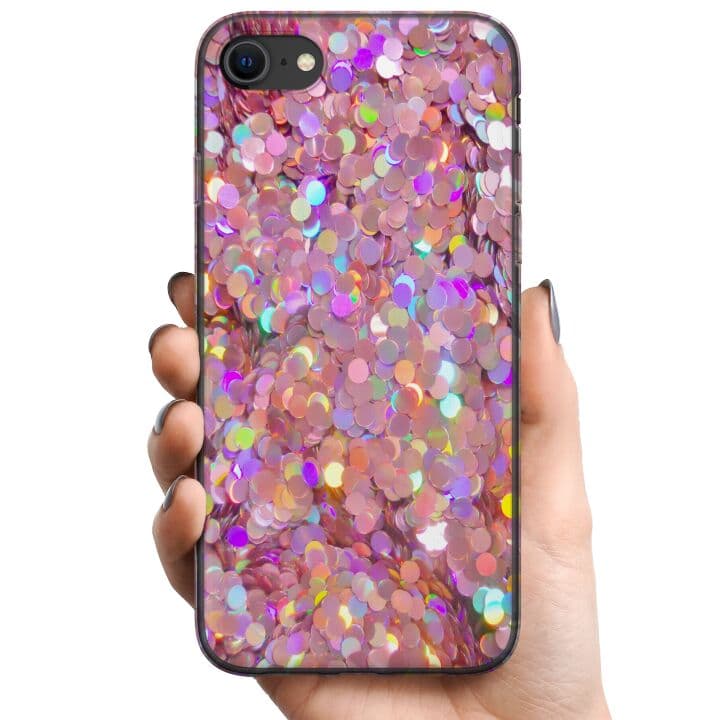 Apple iPhone 7 TPU Mobilskal Glitter
