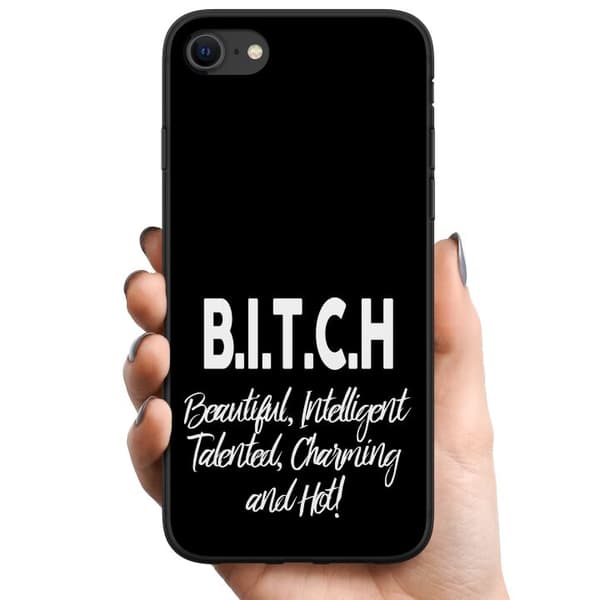Apple iPhone 7 TPU Mobilcover Tekst