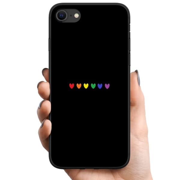 Apple iPhone 7 TPU Mobilskal Pride Hearts