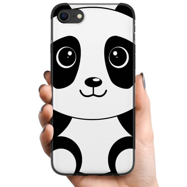 Apple iPhone 7 TPU Mobilskal Panda
