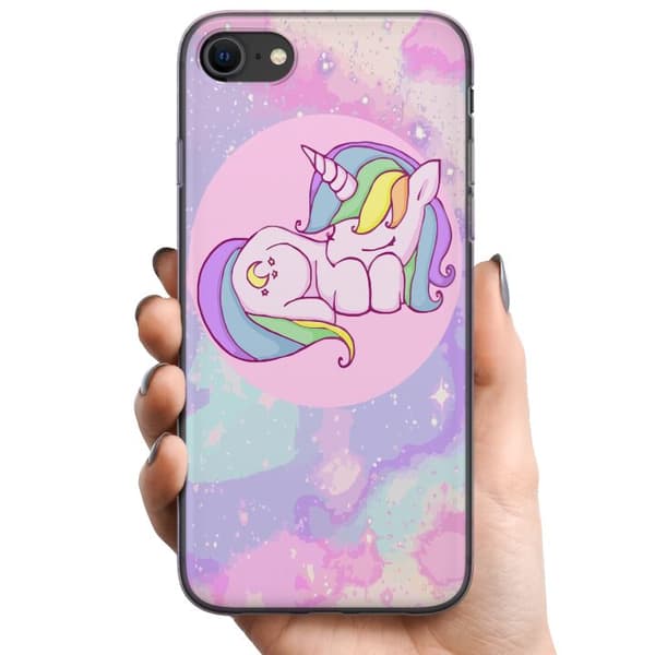 Apple iPhone 7 TPU Mobilcover Unicorn