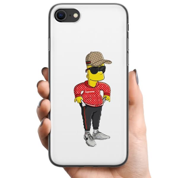 Apple iPhone 7 TPU Mobilskal Bart Simpsons SUP